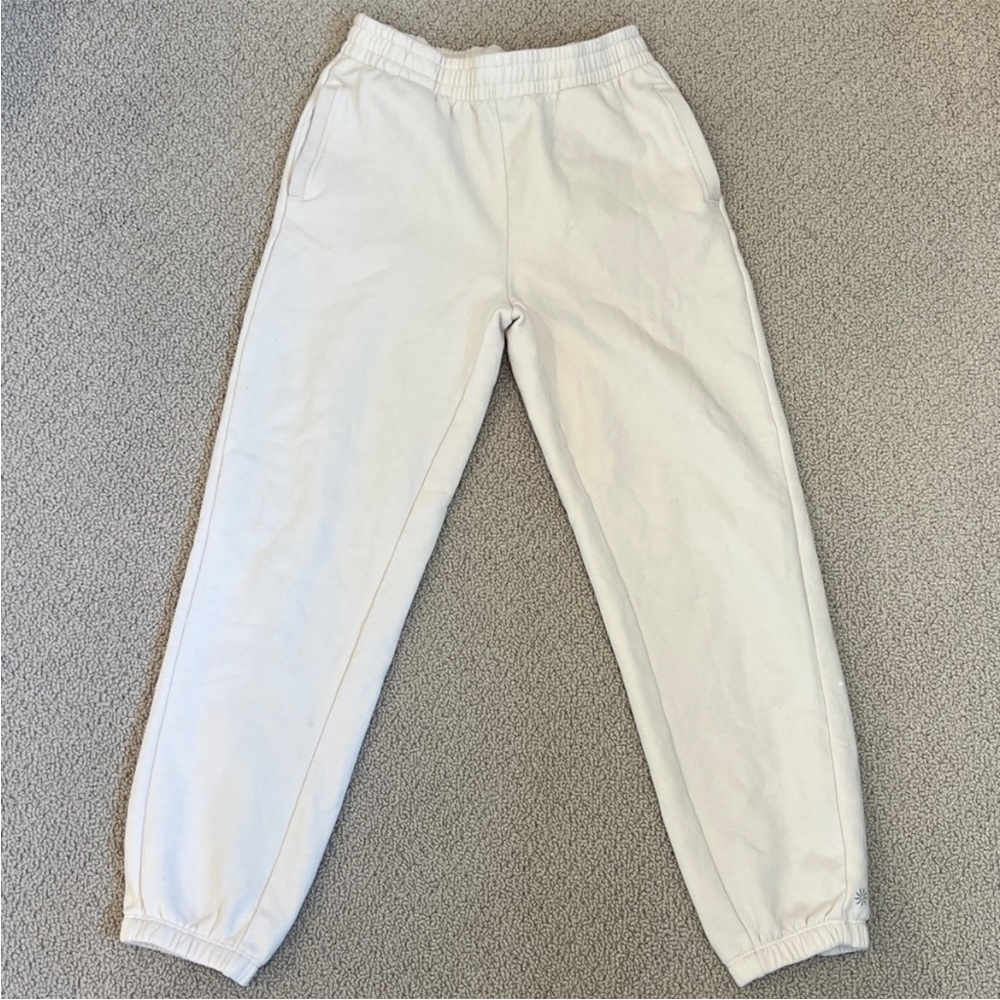 Althleta girl Cream Jogger sweatpants Pants